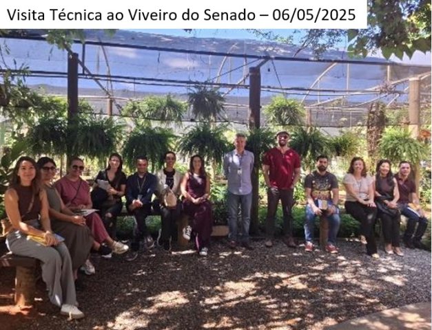Visita Tecnica Viveiro Senado  